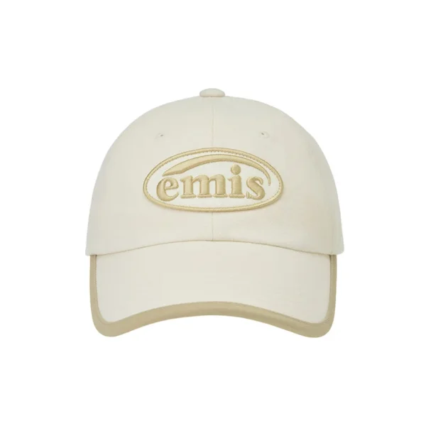 EMIS - BEIGE TRIMMING BALL CAP (8色)