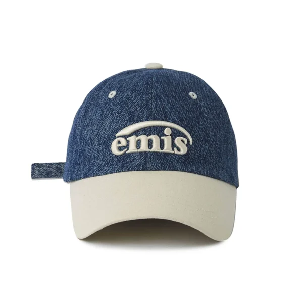 EMIS - NEW LOGO DENIM BALL CAP (3色)