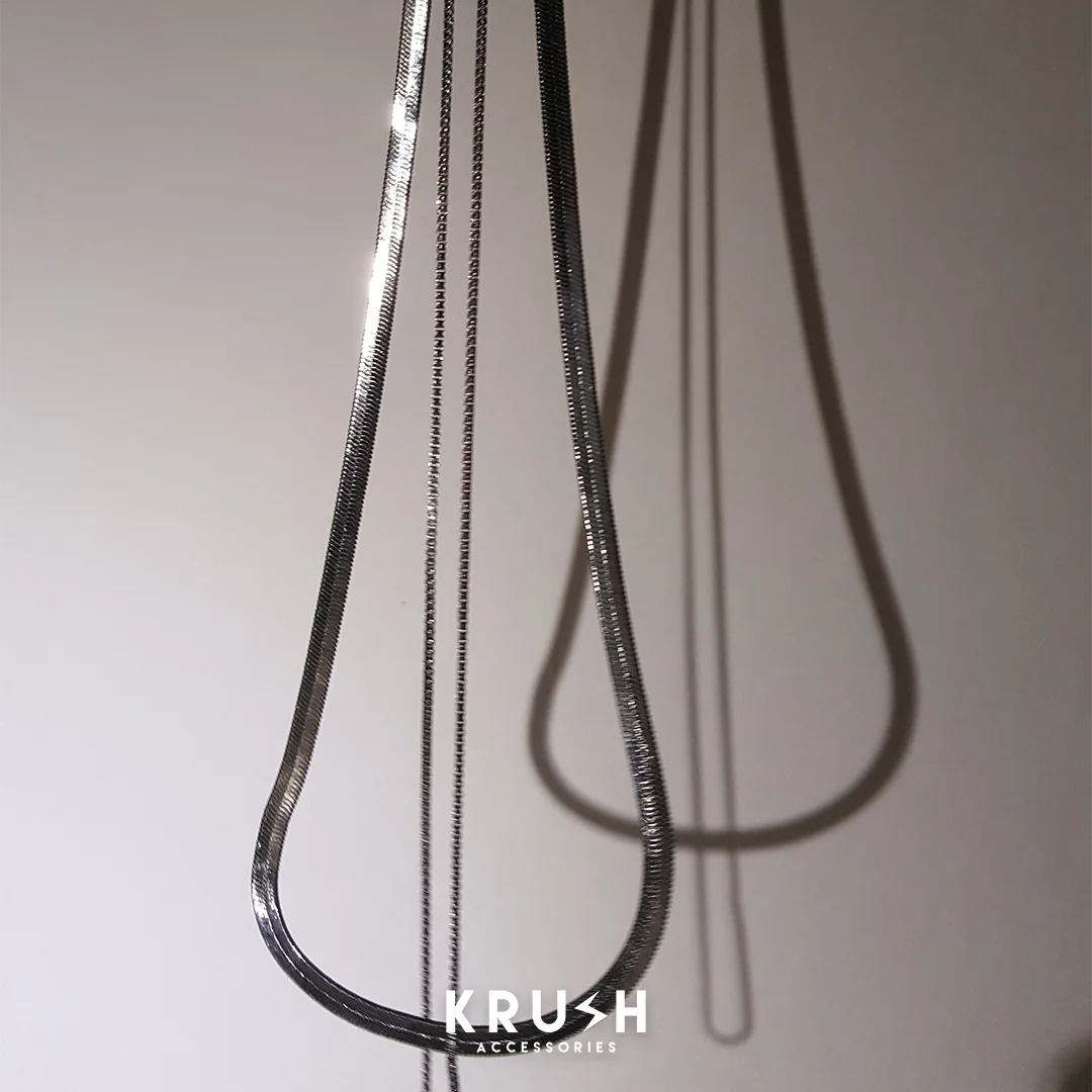 S925 高質感雙層蛇鏈 [韓國製]