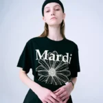 【IVE俞真/金高銀同款】(14色) MARDI MERCREDI - 經典花花基本款Tee (TSHIRT FLOWERMARDI)