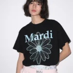 【IVE俞真/金高銀同款】(14色) MARDI MERCREDI - 經典花花基本款Tee (TSHIRT FLOWERMARDI)