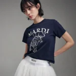 【金高銀同款】(5色) MARDI MERCREDI - 短版搖尾臘腸狗狗Tee (SLIM TSHIRT SWING THE TAIL DDANJI)