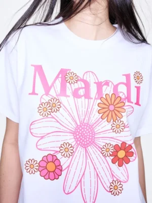 KOMM0008 – MARDI MERCREDI – TSHIRT FLOWERMARDI BLOSSOM (3)