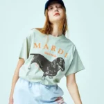 (2色) MARDI MERCREDI - 臘腸狗狗基本款Tee (TSHIRT DDANJI)