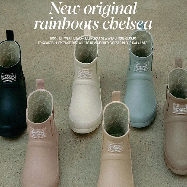 (6色) Rockfish Weatherwear - NEW ORIGINAL CHELSEA RAIN BOOTS 短筒雨靴