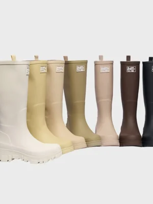 (7色) Rockfish Weatherwear - FLATFORM RAIN BOOTS LONG 高筒厚底雨靴