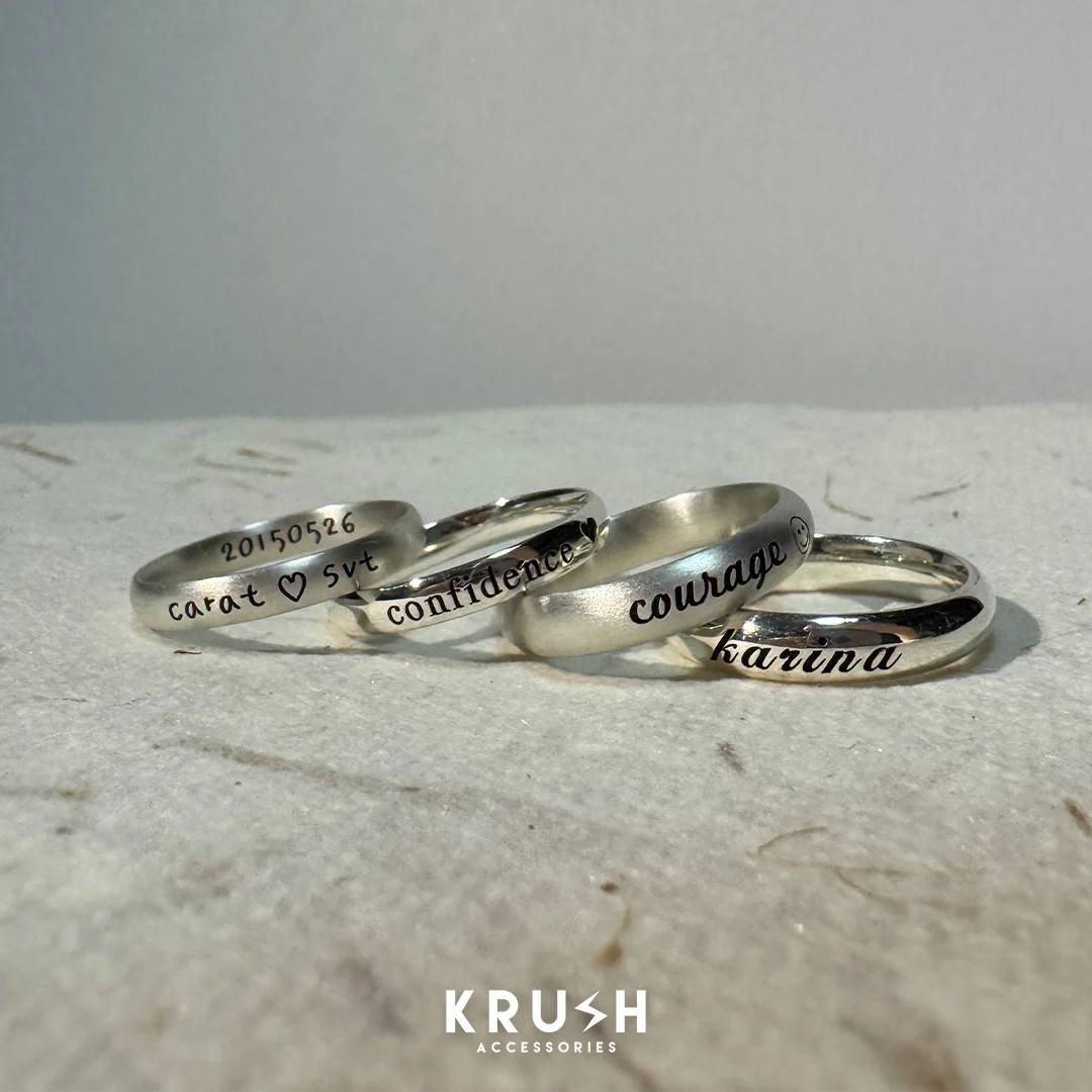 基本款刻字戒指