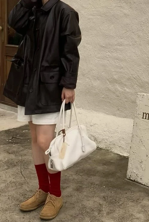 【大容量牛皮包👜】NOIRNINE Fits Bag (3色)