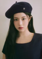 【高允貞同款】MFG Metal Circle Logo Wool Beret 金屬圓標羊毛貝雷畫家帽 (2色)