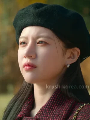 【高允貞同款】MFG Circle Logo Embroidery Wool Beret 刺繡圓標羊毛貝雷畫家帽 (2色)