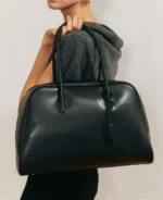 【超大容量⚡】KMR MUSEUM Cowhide Bowling Bag Large (6色)