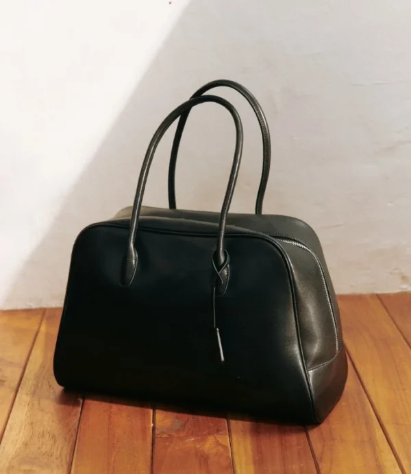 【超大容量⚡】KMR MUSEUM Cowhide Bowling Bag Large (6色)