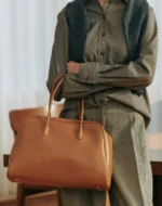 【超大容量⚡】KMR MUSEUM Cowhide Bowling Bag Large (6色)