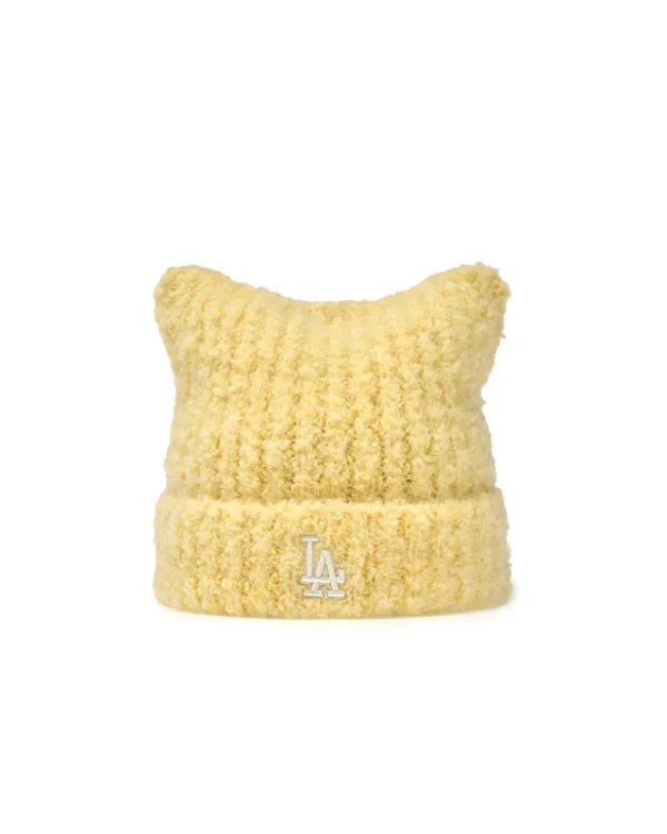 【Karina同款貓耳冷帽💙】MLB Plush Meow Beanie New York Yankees (3色)