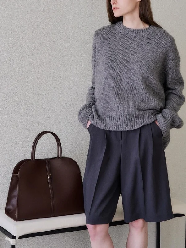 【The Row Margaux平替💖】MONOROW Blanc Large 手提包 (6色)