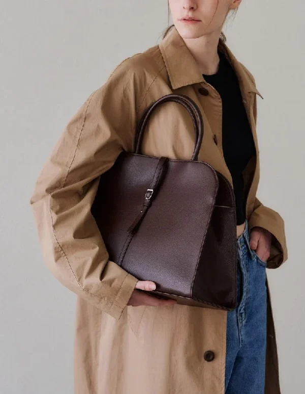 【The Row Margaux平替💖】MONOROW Blanc Large 手提包 (6色)