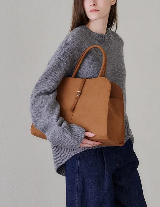 【The Row Margaux平替💖】MONOROW Blanc Large 手提包 (6色)