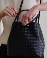 【法式簡約🇫🇷】MONOROW Juri 織紋水桶包 (4色)