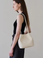 【法式簡約🇫🇷】MONOROW Juri 織紋水桶包 (4色)