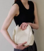 【法式簡約🇫🇷】MONOROW Juri 織紋水桶包 (4色)