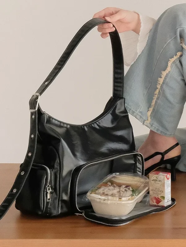 【帶飯OL必買🙀】DBERNO 兩用單肩包 日常手袋x飯盒保溫 (3色)