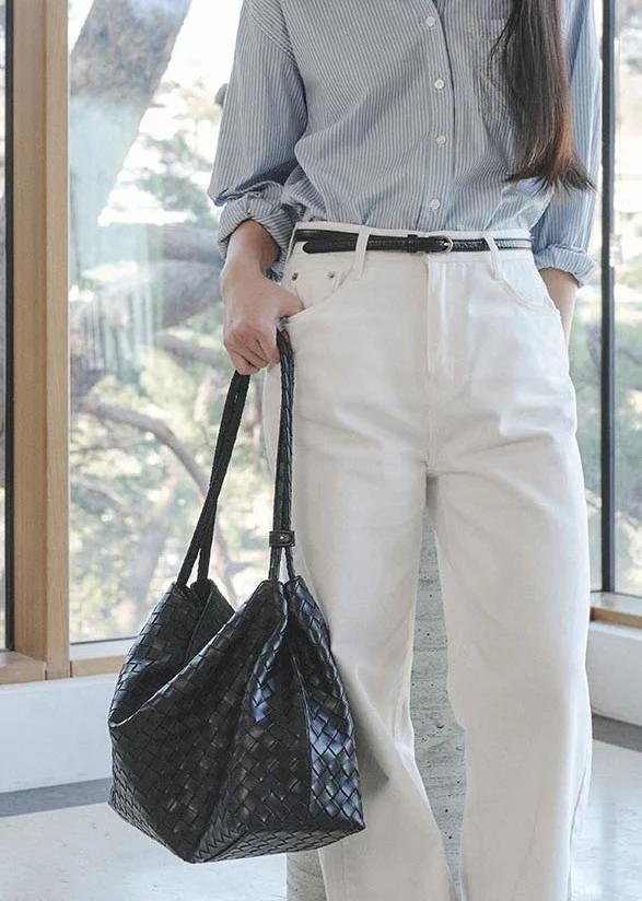 【BV Pinacoteca平替💖】MONOROW Noa 織紋單肩包 (2色)