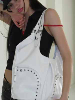 【Y2K風🖤】 YEOMIM Verso Bag (3色)